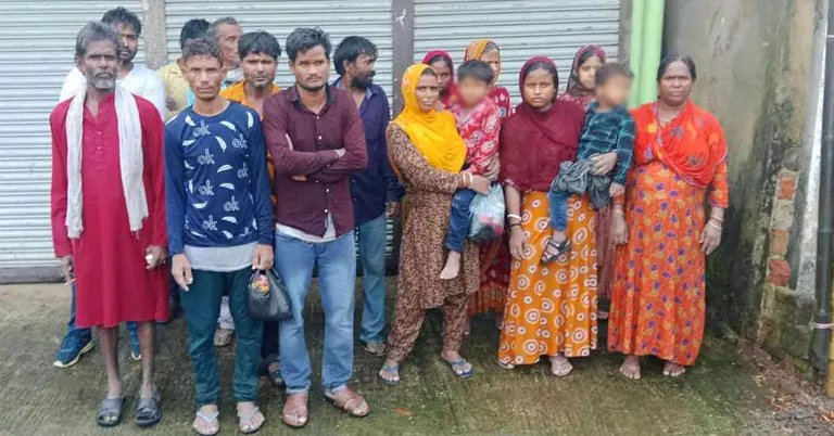 বিএসএফের পুশইন করা ১৬ জন